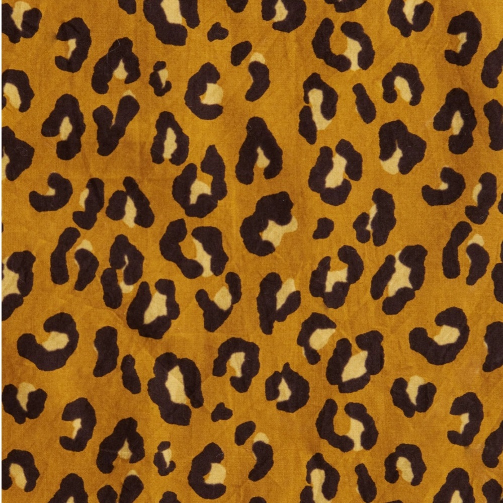 Printfresh NWT First Impressions dress Safari Sunset lounging leopard XL cotton - Picture 2 of 10